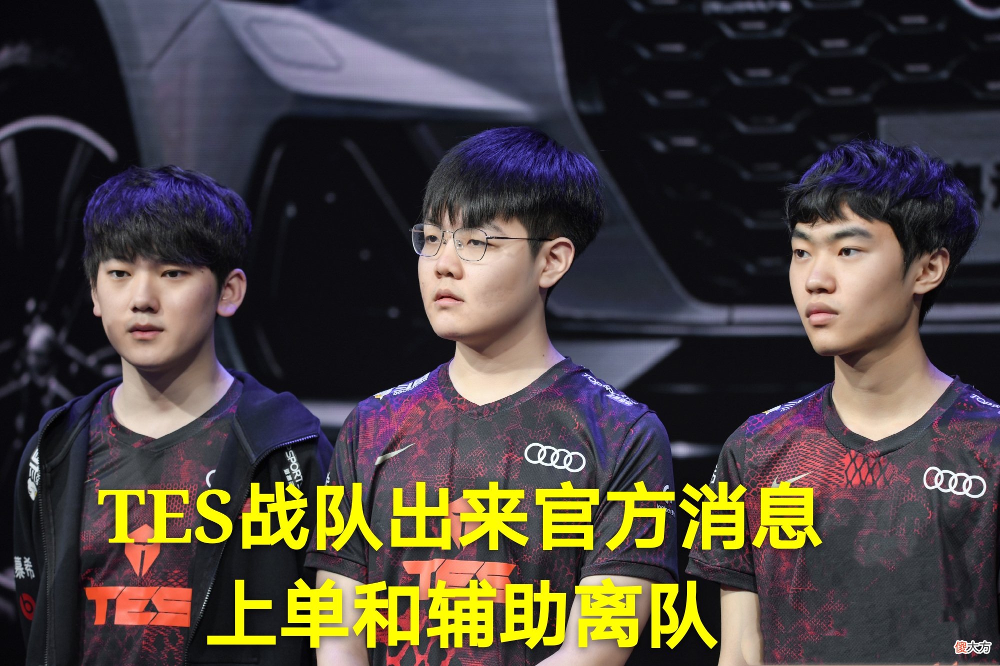 【游戏世界】TES辅助上单离队后,教练组官宣调整,小虎一句话评价“蛀虫选手”