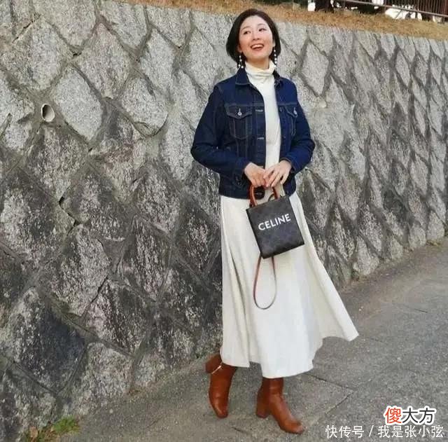 【就爱时尚】中年女人再懒，入秋也别穿打底裤出门，学日本主妇这样穿，挺优雅