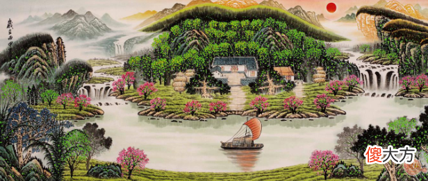 客厅沙发背景墙挂画风水
