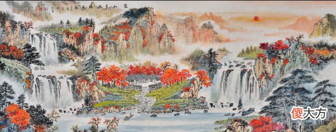 客厅沙发背景墙挂画风水