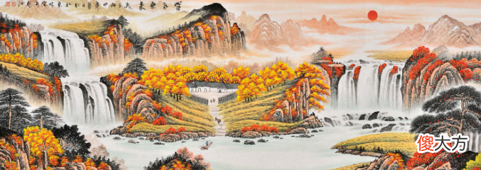 客厅沙发背景墙挂画风水