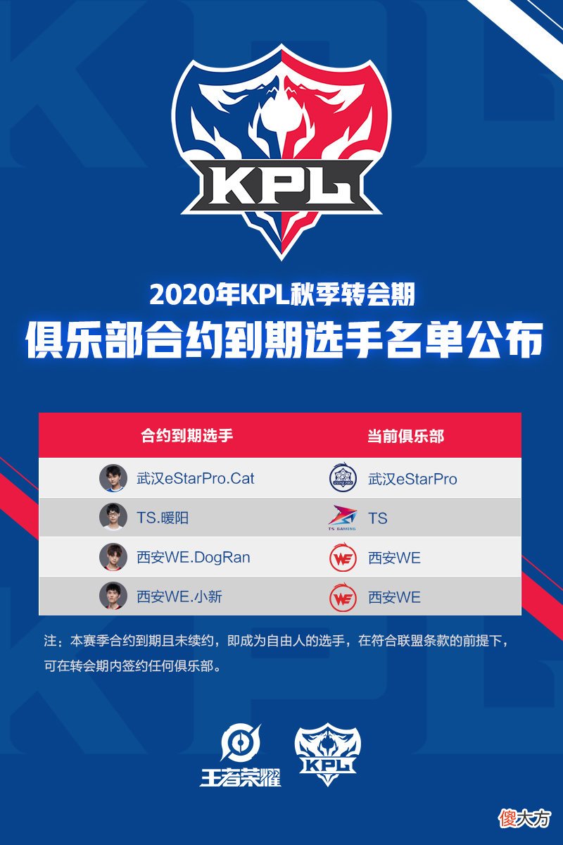 【游戏世界】暖阳和猫神成为转会自由人，暖阳不会加盟AG，猫神也不会留在Estar！