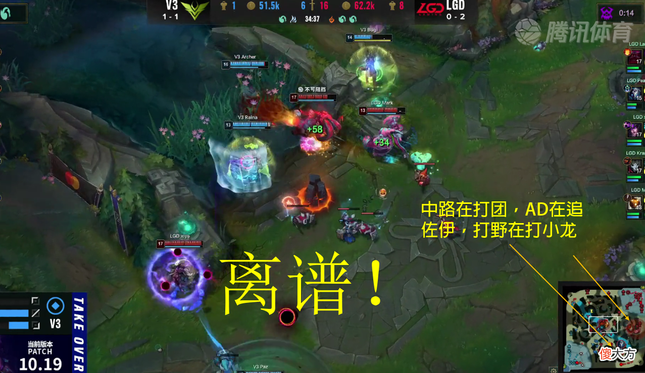 【游戏世界】LGD赢了V3一局就好起来了?纵观全局,LGD缺陷暴露无遗