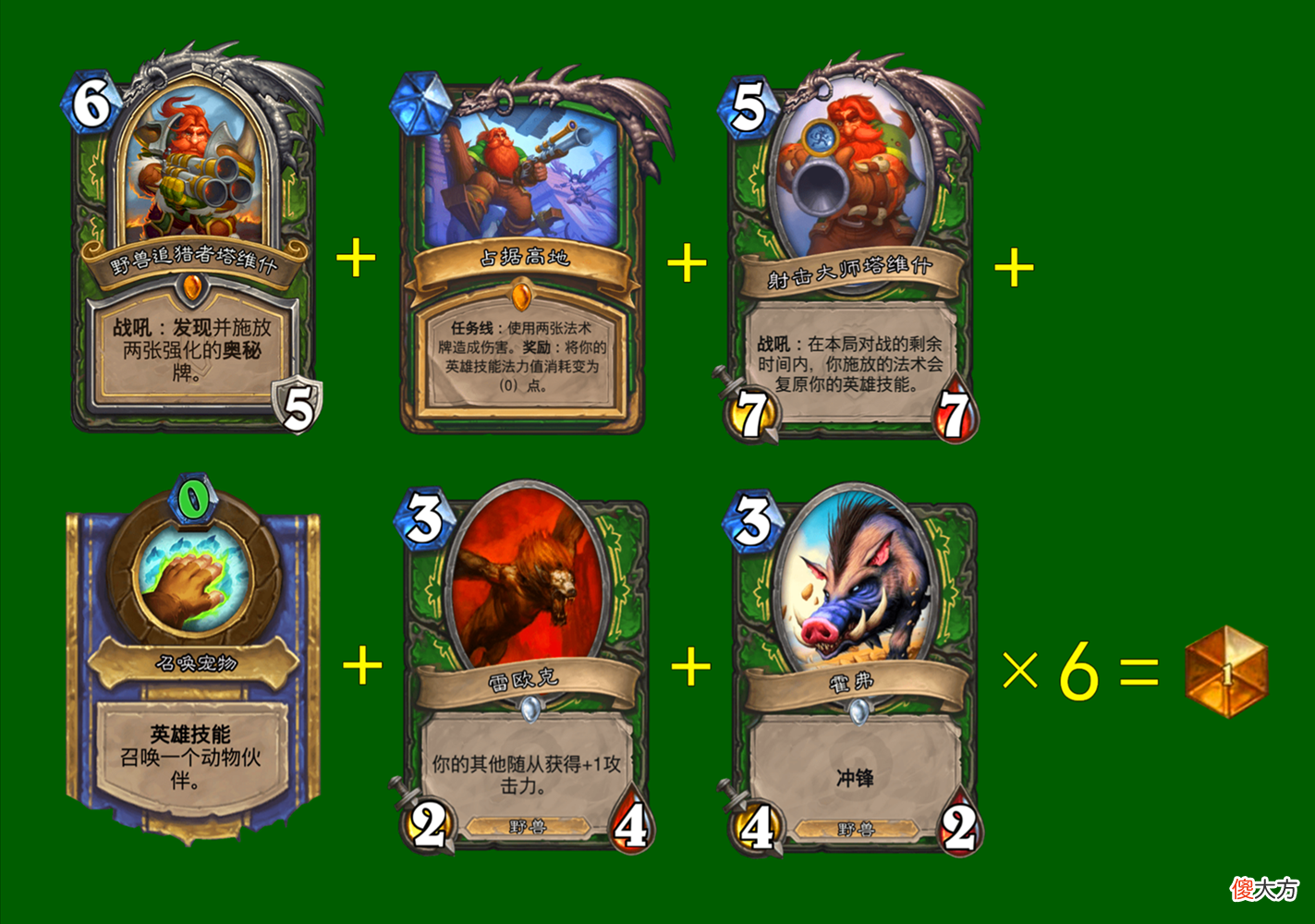 【游戏世界】炉石传说：奥特兰克的OTK，一拳瞎最易实现，走猪猎全凭天意