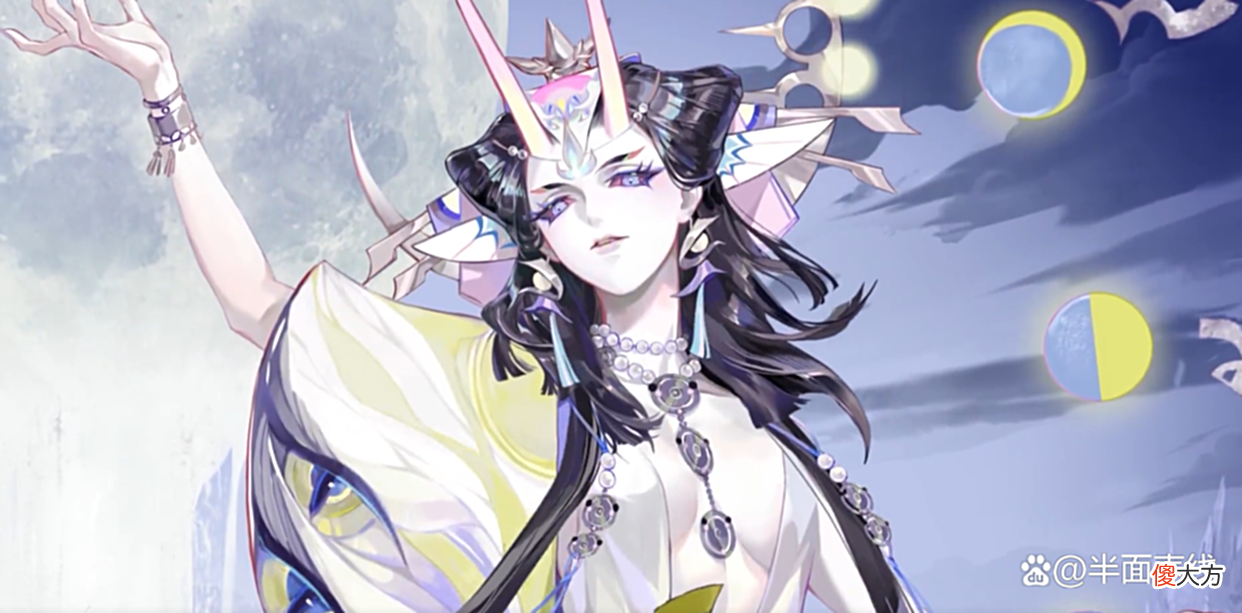 【游戏迷】阴阳师：SP大夜摩天阎魔皮肤，100抽活动获得，可与鬼灭联动一起