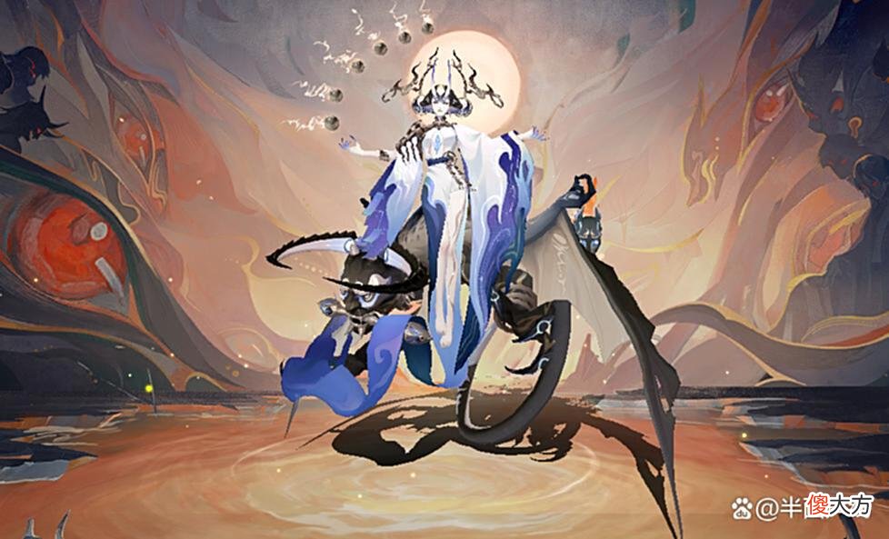 【游戏迷】阴阳师：SP大夜摩天阎魔皮肤，100抽活动获得，可与鬼灭联动一起