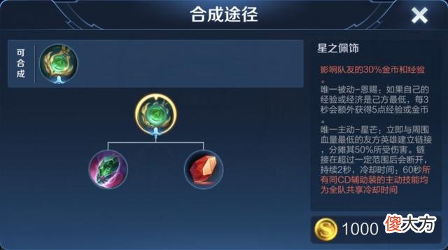 【游戏世界】辅助装备星泉为何如此冷门，有哪些辅助英雄可以选择它呢？
