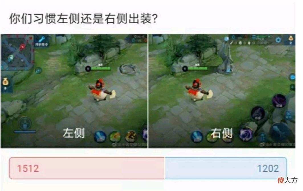 【游戏迷】王者荣耀左侧与右侧出装，选择哪一侧，就代表你是菜鸡还是大神