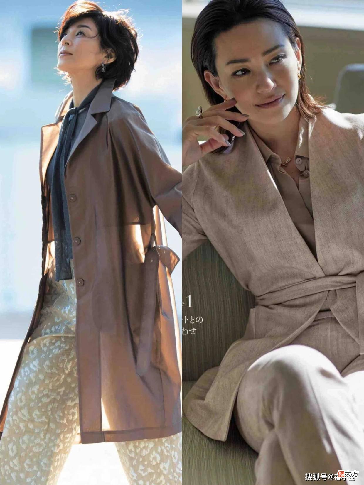 【时尚一点】夏末初秋穿衣难？这些气质女神的轻熟风搭配值得学，太高级了
