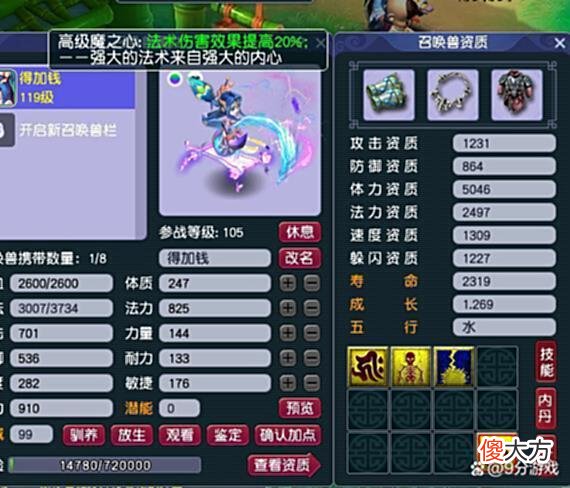 【游戏迷】梦幻西游：109级平民天宫配置攻略，花费3000，通杀一切副本！