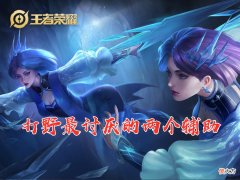 【游戏世界】王者荣耀打野玩家最讨厌的两个辅助，前期帮不上忙，后期也帮不上忙，孙膑必