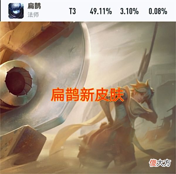 【游戏迷】扁鹊新皮肤上线日期和售价曝光，有点像澜的孤猎
