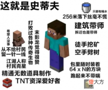 【游戏迷】漫画家：只要是二次元人物都好看，MC玩家：那史蒂夫呢？