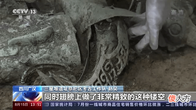 【历史故事】三星堆“神兽”添新丁，猪鼻龙形器盖出土
