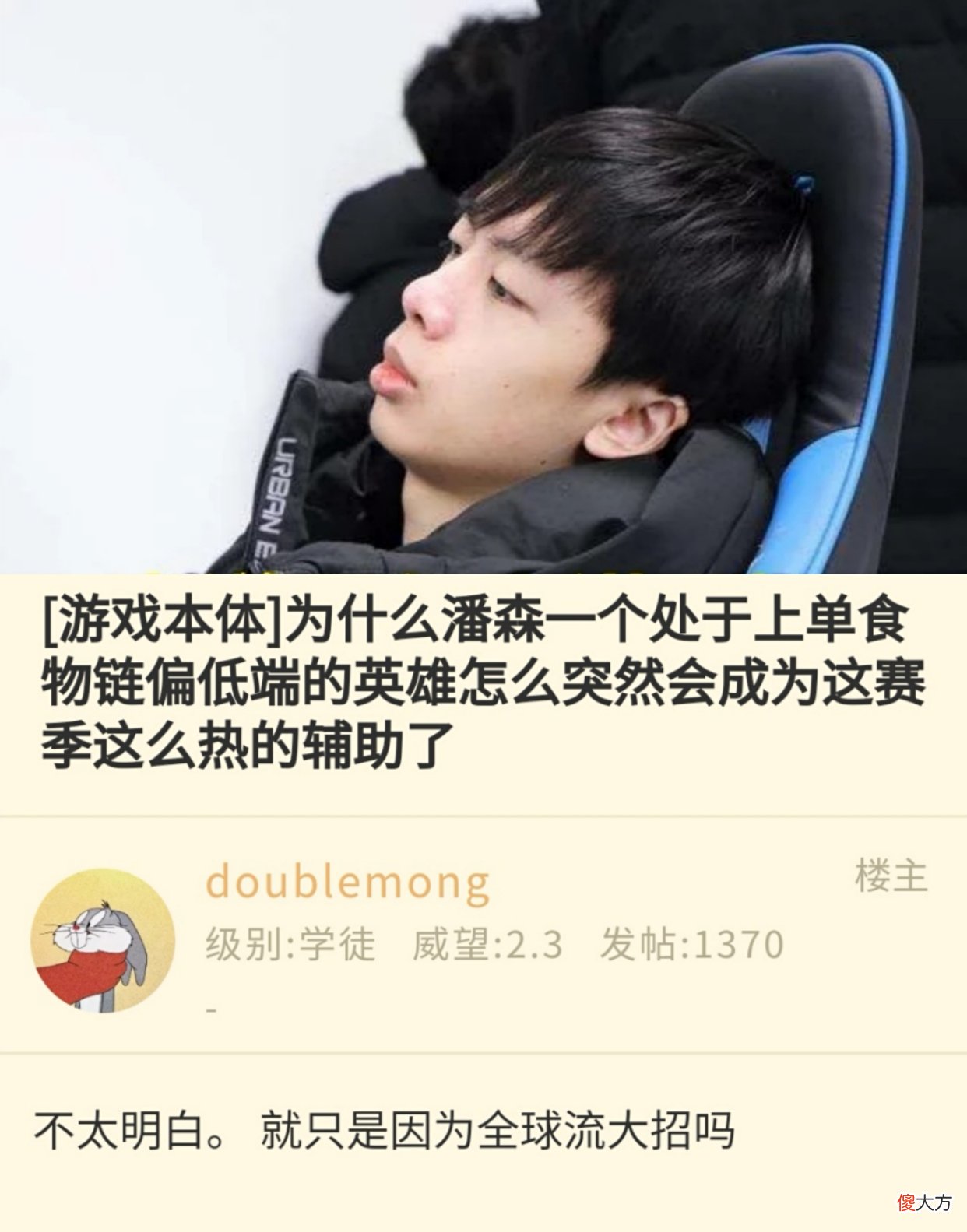 【游戏迷】选个有盾有控制，能消耗能支援的辅助，SMLZ：这盛世如你所愿！
