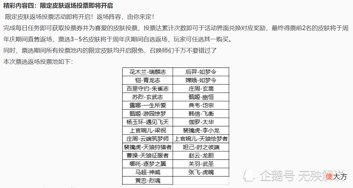 【游戏世界】良性内卷！返场名单确认，西游记八戒签到就送，SNK八神庵曝光
