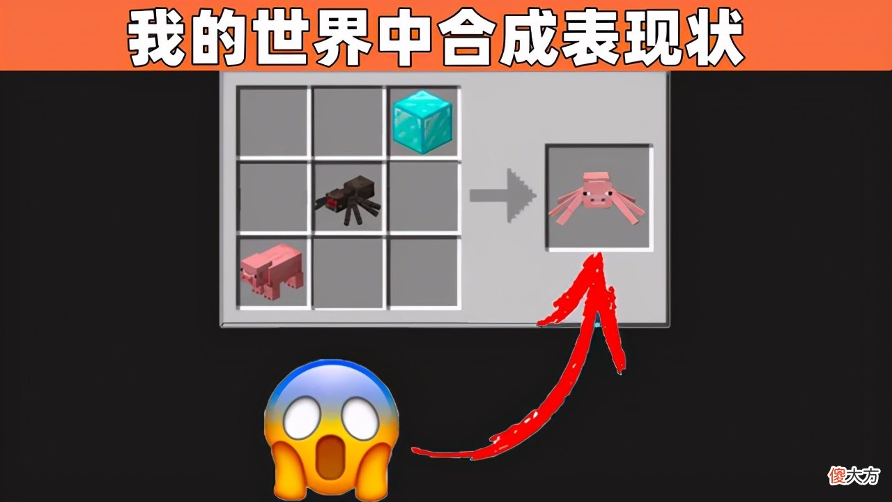 【游戏迷】我的世界：玩家们脑洞有多大，这些“离谱”的合成表，给你答案