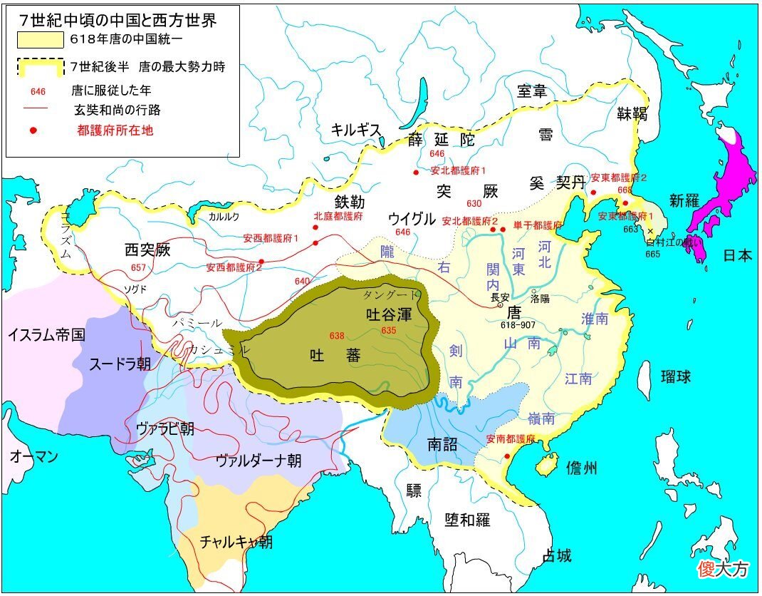 【爱历史】带你逛唐朝：长安城有多大？住了哪些人？爬墙外出鞭打九十板