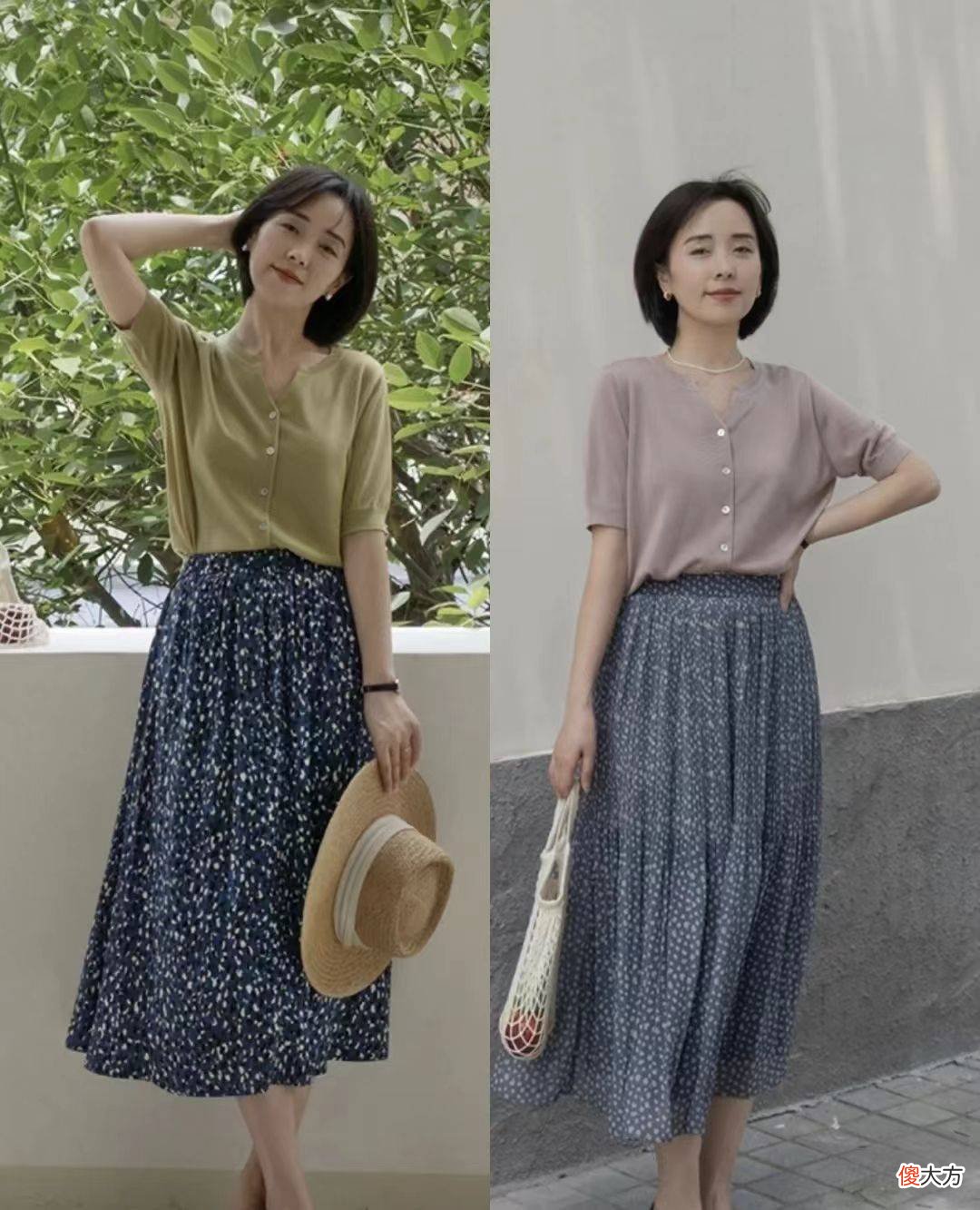 【时尚一点】成熟女性穿搭碎花裙的时候需要注意的四种搭配方式