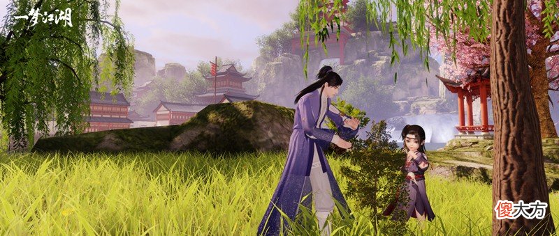 【游戏迷】有人陪你看草长莺飞，也有人陪你嬉笑玩闹，一梦江湖里人人皆有爱