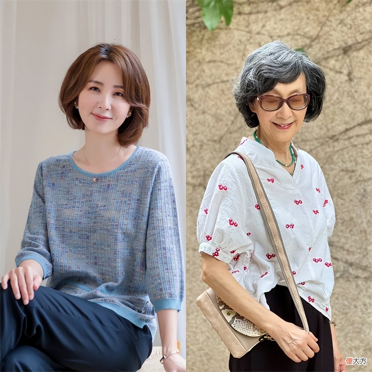 【时尚一点】这才是60岁女人该有的打扮：衣要宽、裙要长、发要短，优雅又得体