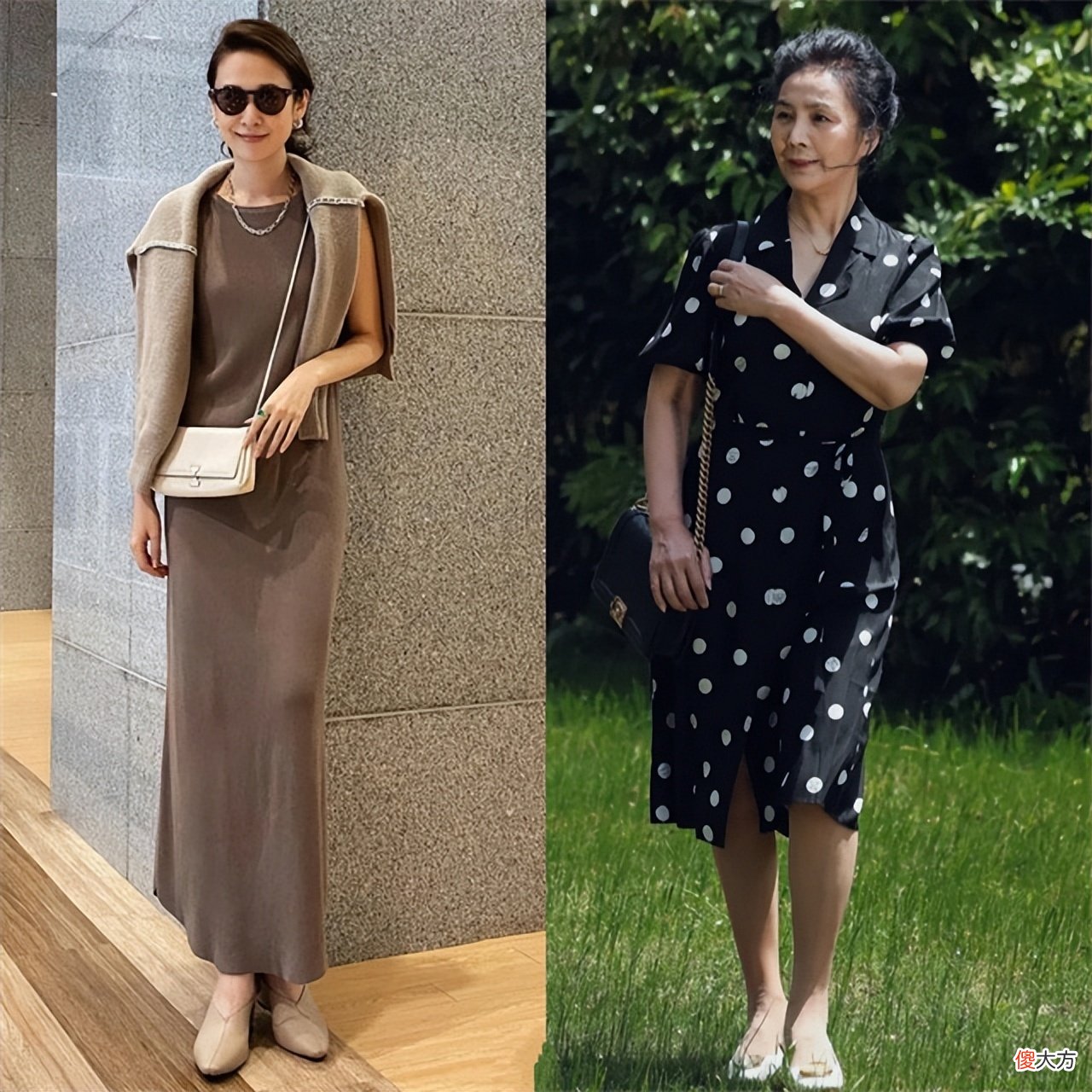 【时尚一点】这才是60岁女人该有的打扮：衣要宽、裙要长、发要短，优雅又得体