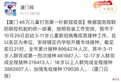 厦门46万儿童打完第一针新冠疫苗，一些接种注意事项，家长需了解