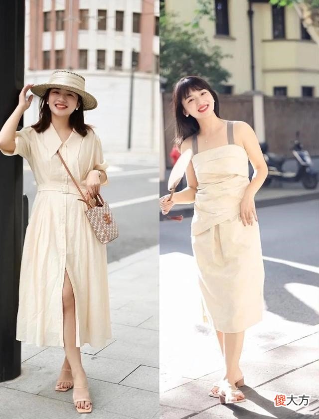 【就爱时尚】会穿“连衣裙”的女人,都擅长在4个位置“留白”,想不好看都难