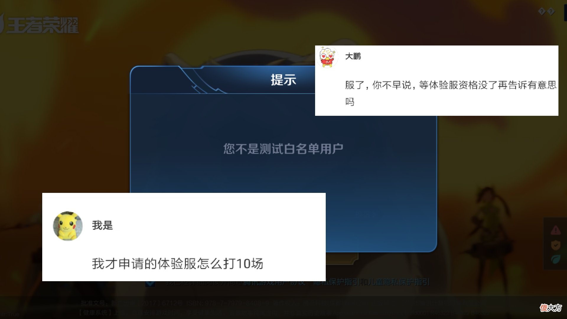 【游戏迷】体验服开始清理白名单，90％玩家无法进入，这类玩家哭了