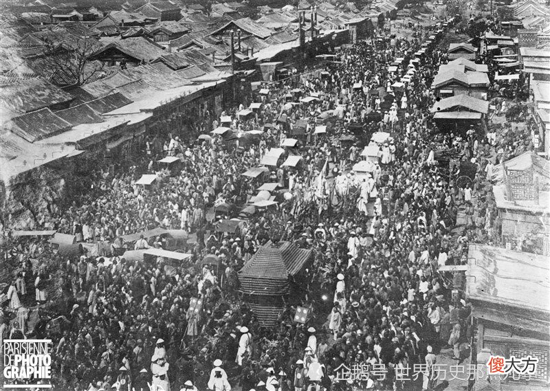 【历史故事】100年前的北京城什么样？1911年，法国摄影师镜头下的北京风貌