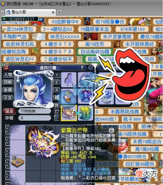 【游戏迷】梦幻西游2个160级腰带进武神坛16强【彩云之南】