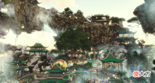 【游戏世界】逆水寒玩家成游戏架构师，造出九座神级建筑，引众人惊叹