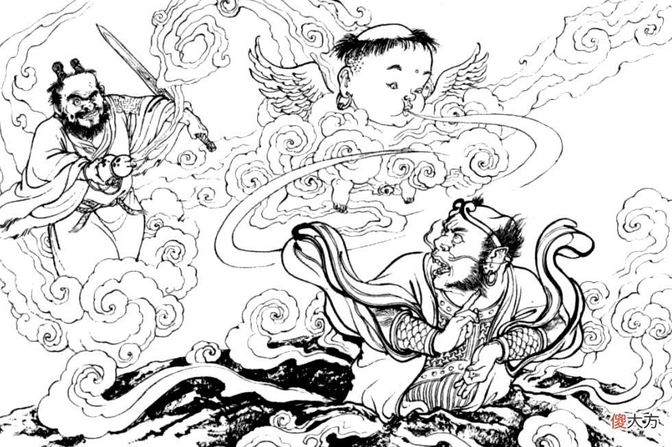 【历史故事】封神演义有2只罕见妖怪,1位得道前深居地底,1位与燃灯道人伴生