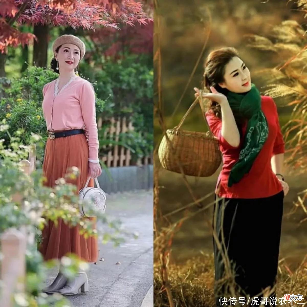 【时尚一点】女人若上了年纪，请记住：能让你变美的配饰，一是丝巾、二是帽子
