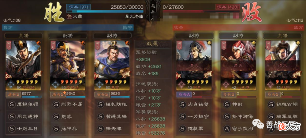 【游戏世界】【阵容】深圳地区榜，第一夏侯惇：代替曹操组太尉盾打突击更猛