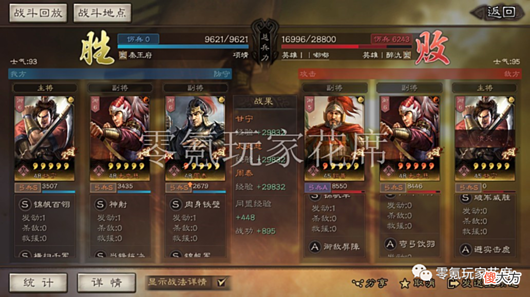 【游戏迷】虎臣弓火的原因是什么，打10000伤害的锦帆军，为什么比白马义从差？