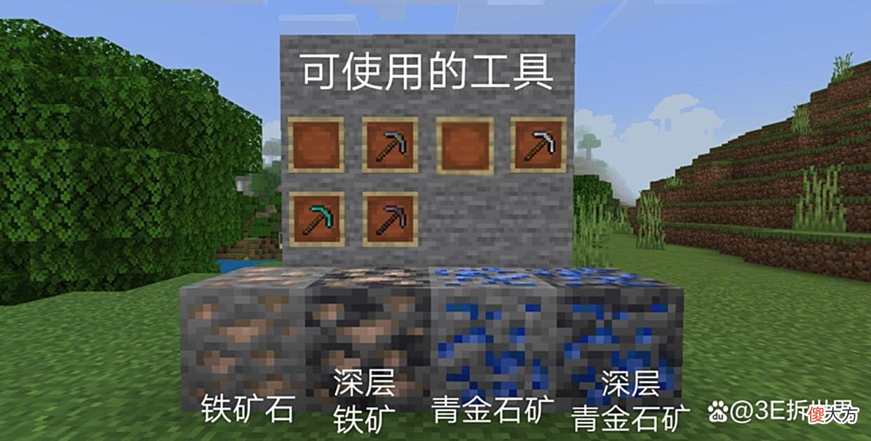 【游戏迷】「萌新向」MC各种矿物及用途