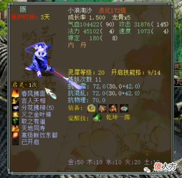 【游戏迷】大话西游2：别人都换小五叶，这位老玩家却独爱小浪淘沙！