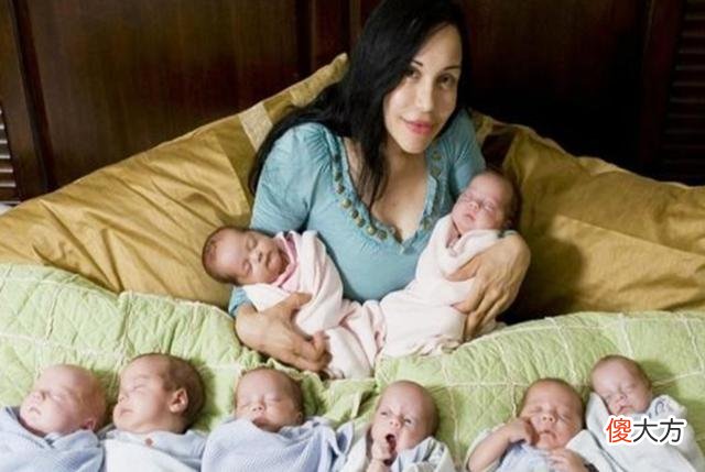 生完6个又怀上8胞胎，10年生了14个娃，如今她一家15口过得如何？
