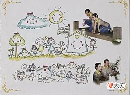【历史故事】诗妮娜入狱或为生二胎，泰王再次作画，暗示与诗妮娜一家四口