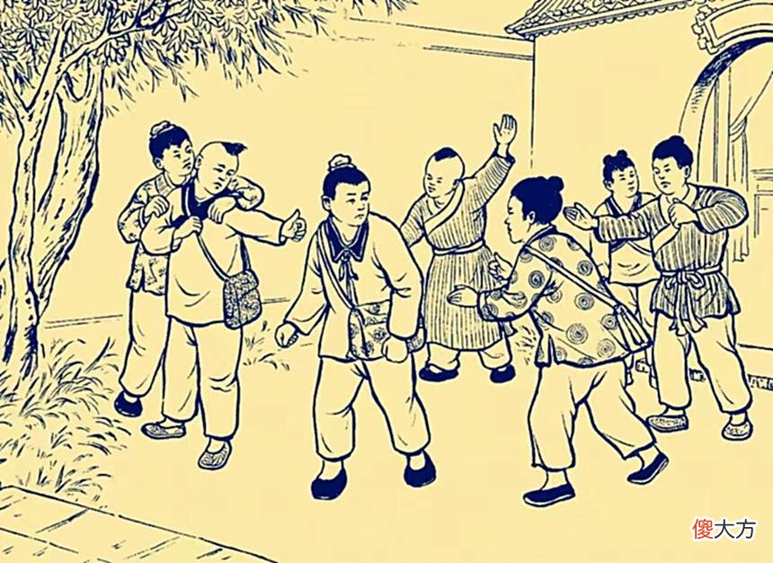【爱历史】民间故事：乡亲们正在吃午饭，河边传来敲锣声，有人高喊：都来看