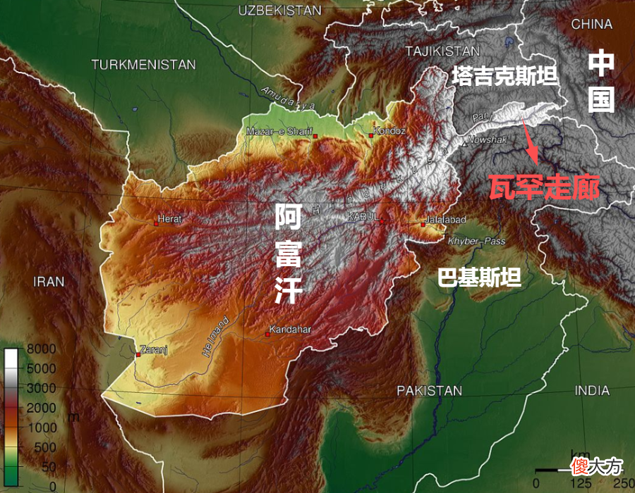 【爱历史】阿富汗为何通过瓦罕走廊，“强行”接壤中国？