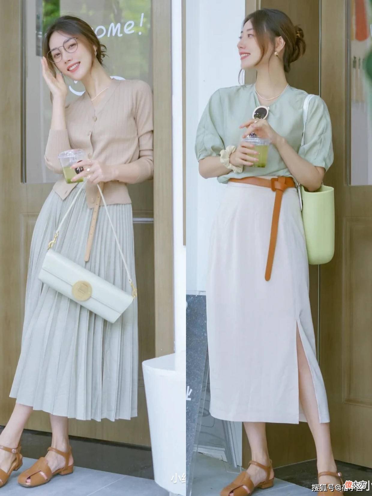 【就爱时尚】换季别总穿裤子，多穿“半身裙”，衬衫、西装、针织衫时尚又优雅