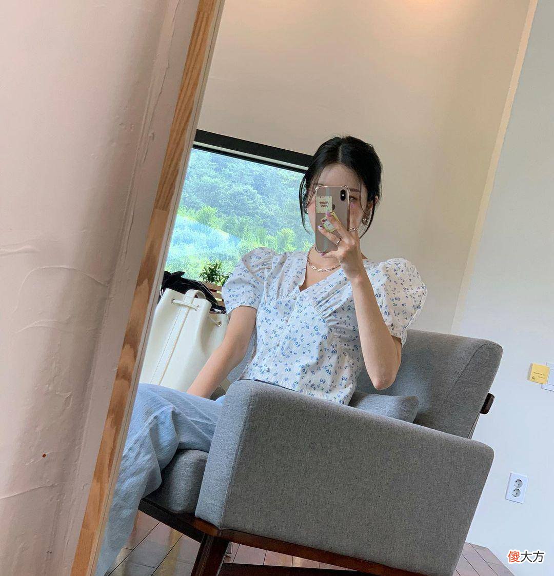 【就爱时尚】短袖衬衫开衫+牛仔裤,让你拥有梦寐以求的少女气息