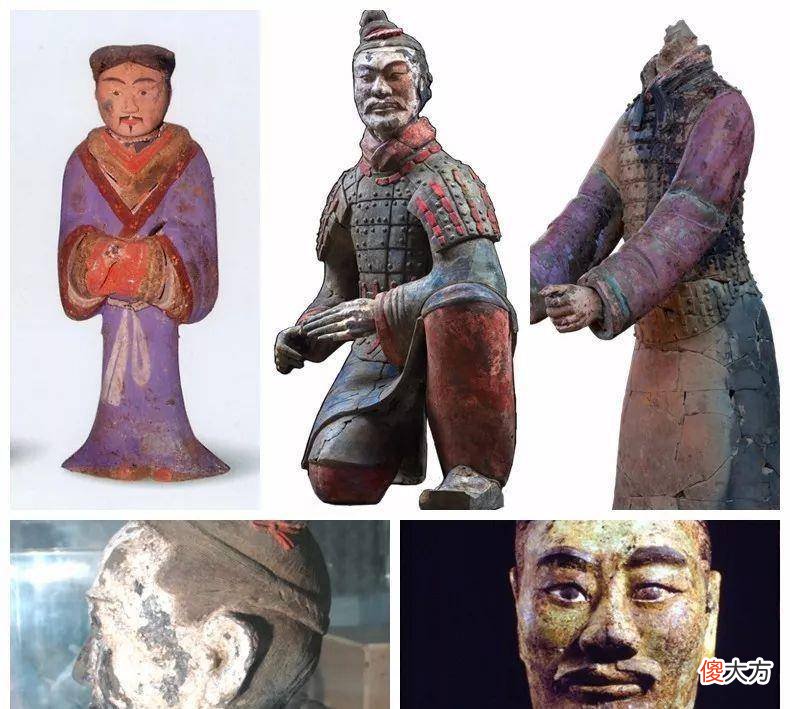 【爱历史】了解秦俑的色彩究竟是怎么样上的