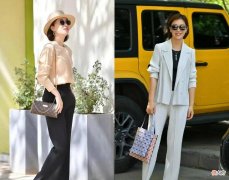 【就爱时尚】“盖住一半脚”裤子应该如何搭配？