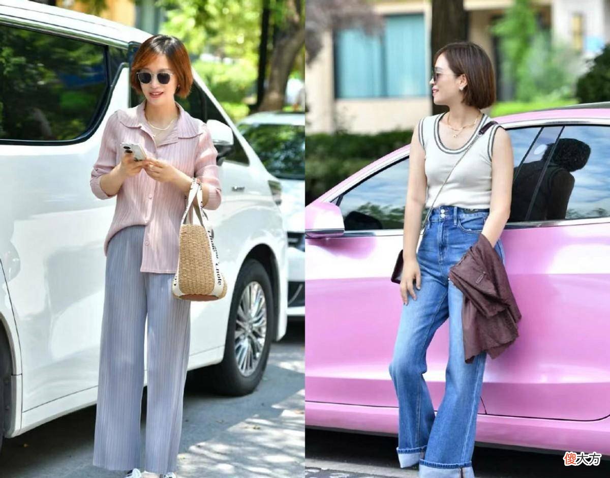 【就爱时尚】“盖住一半脚”裤子应该如何搭配?