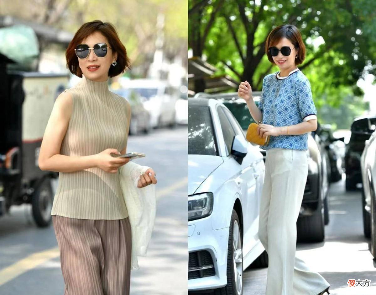 【就爱时尚】“盖住一半脚”裤子应该如何搭配?