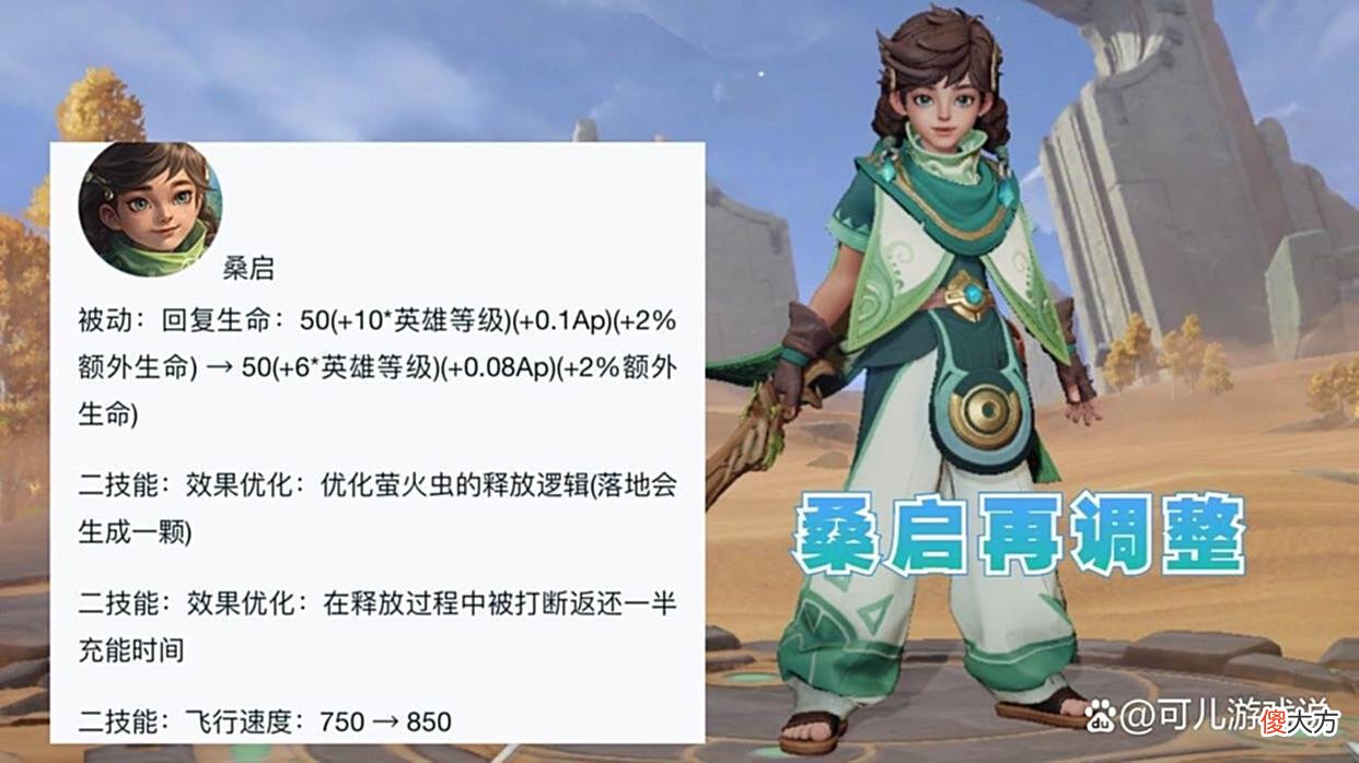 【游戏世界】扁鹊双喜临门,治疗效果提升至100%,桑启再调整,典韦、亚瑟优化