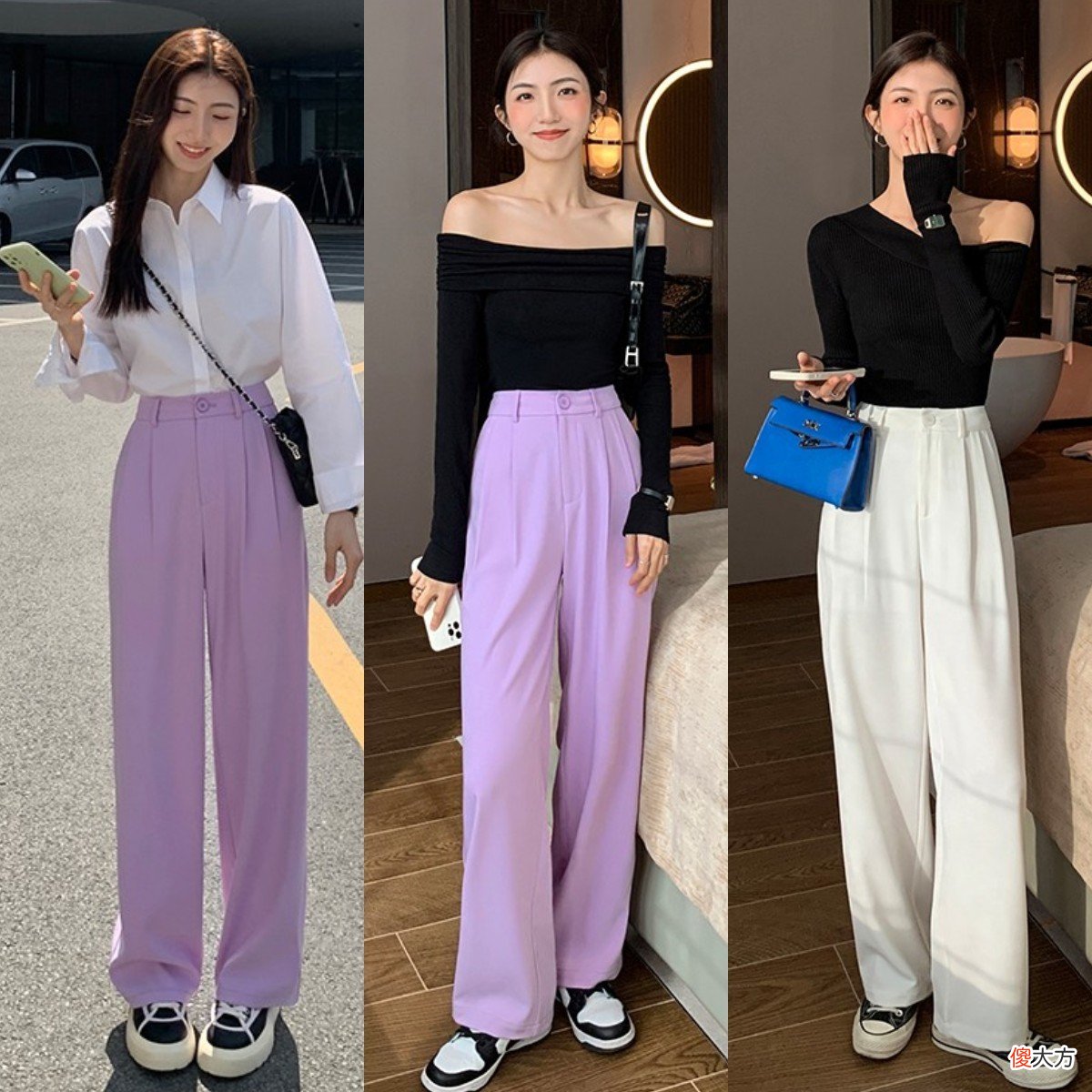 【时尚一点】小个子“不穿高跟鞋、也能显高”的裤子穿搭技巧，时髦又洋气